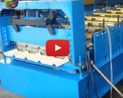 color steel sheet roll forming machine