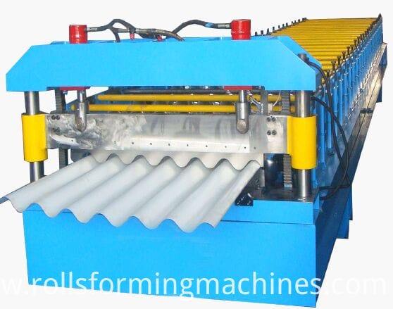 color roof sheet roll forming machine