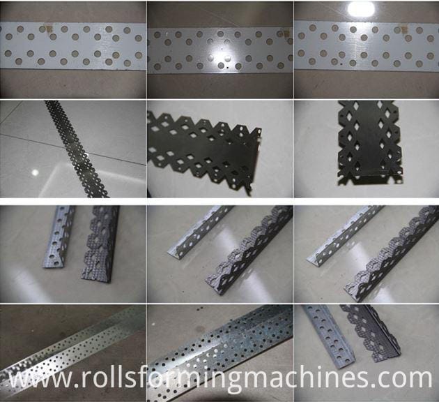 Wall Angle Iron Making Machine, Punching Flower Type Wall Angle Rolling Machine