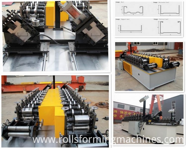 Combined Metal Stud Track Roll Forming Machine