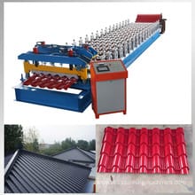 color steel step tile roll forming machine