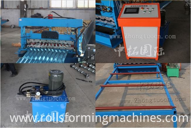 Zinc Roofing Roll Forming Machine